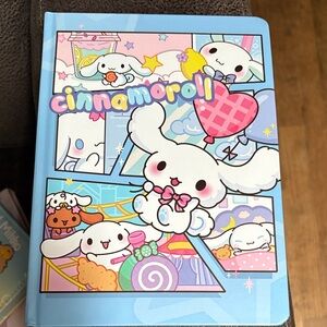 Blue and Pink Notebook